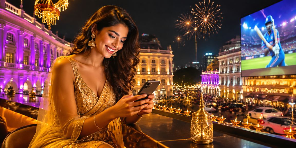 Diwali festival registration bonus celebrated in Delhi's Connaught Place