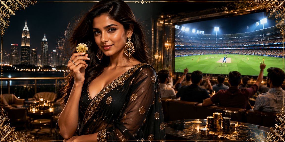 Cricket and Bollywood themed betting table for Indian users